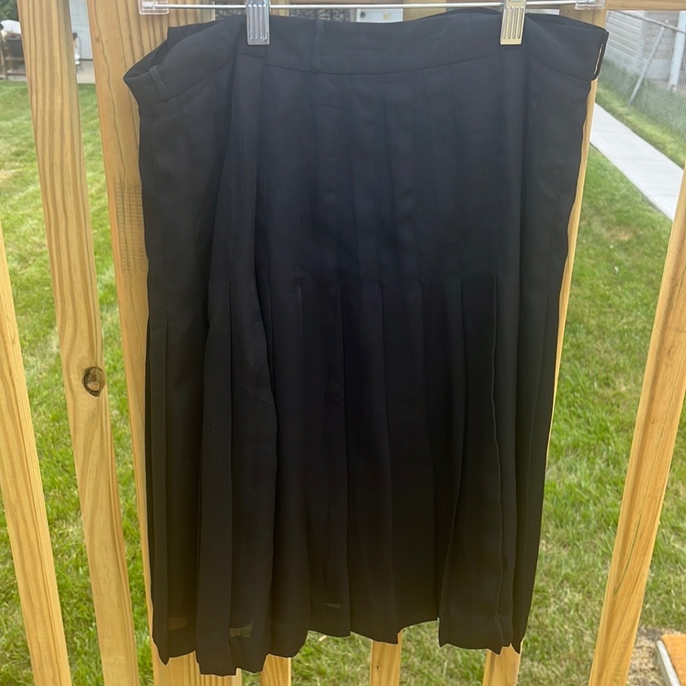 Covington pleated skirt.